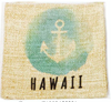 Hawaii Anchor Pillow Case